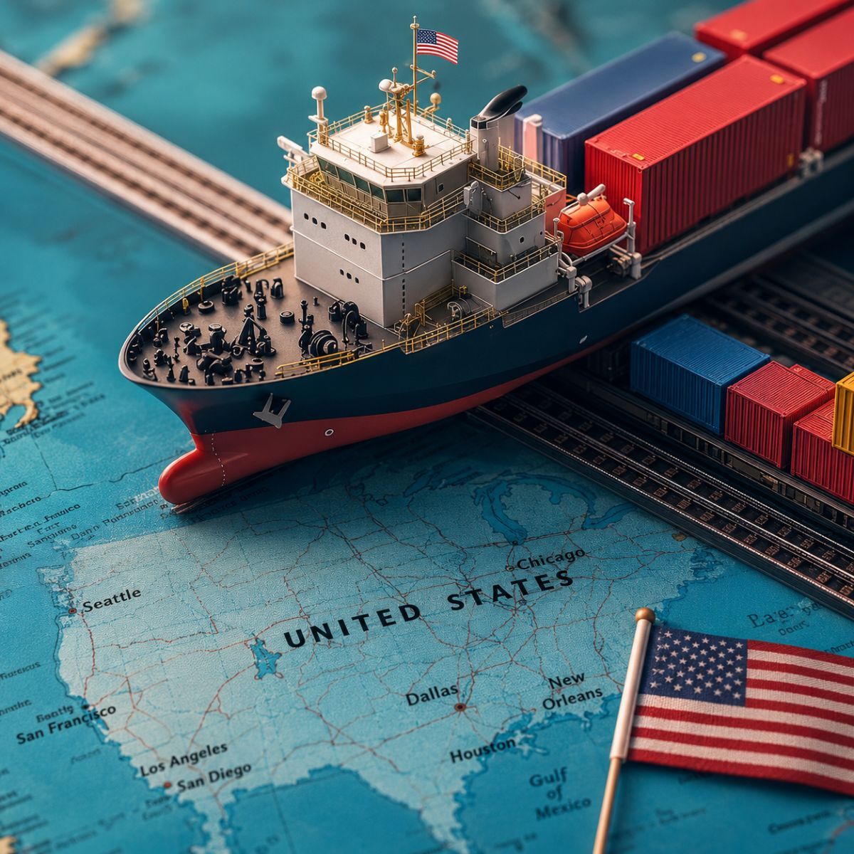 India-USA Sailing Schedule